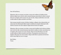 Mail stationary