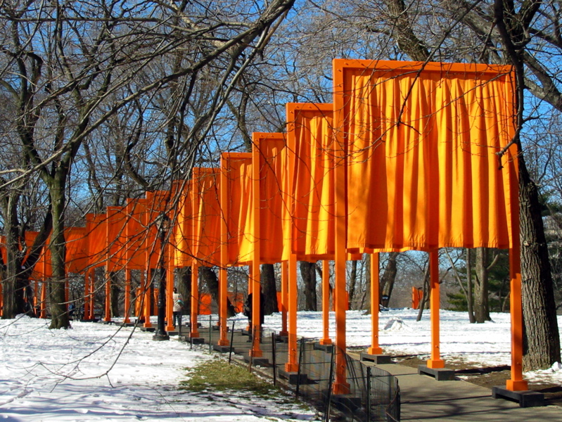 "The Gates" à Central Park (Christo)