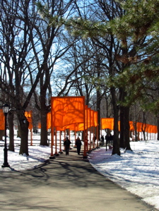 "The Gates" à Central Park (Christo)