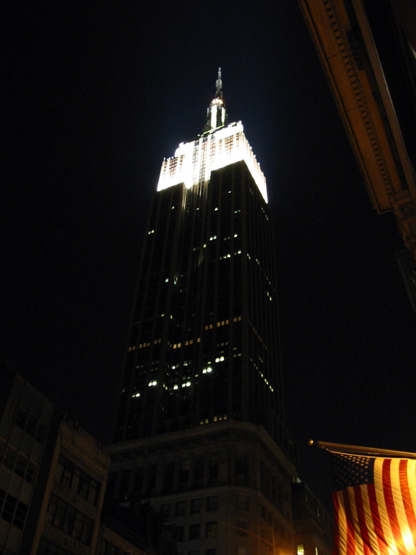 Empire State Building de nuit