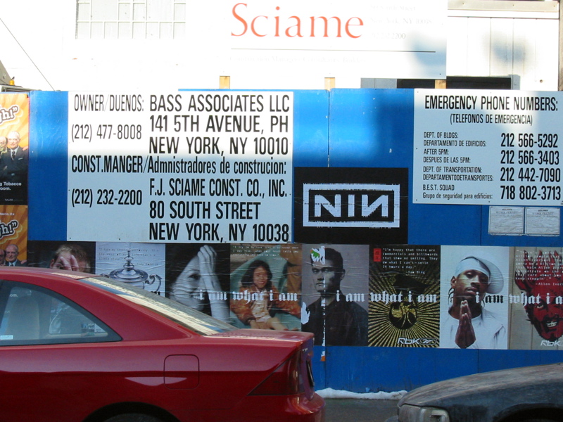 Logo de Nine Inch Nails dans Chelsea