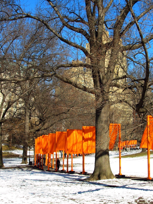 "The Gates" à Central Park (Christo)