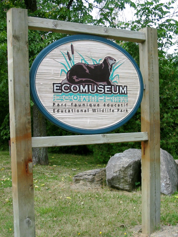 Ecomuseum entrance.