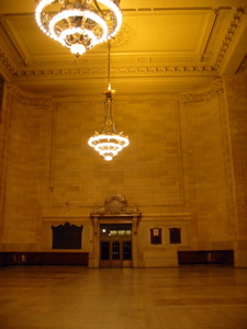 Le hall d'entrée de la 42è rue