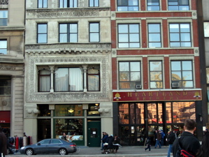 Les bâtiments précédents en gros plan, dont le 33 Union Square West à gauche (1893 - Decker building, second studio de Andy Warhol's)