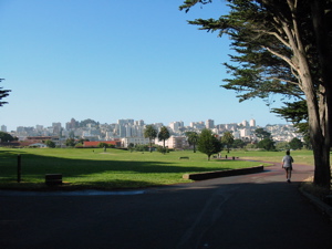 Partie du Golden Gate National Recreation Aera près de l'auberge