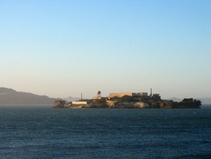 Alcatraz au crépuscule