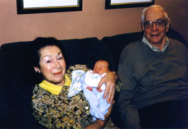 Mes grand-parents de Repentigny sont venu me voir le 30 décembre 2001